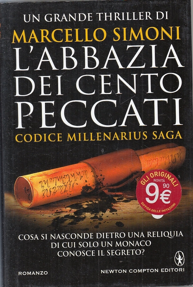 L'abbazia dei cento peccati Codice millenarius - Marcello Simoni- Newton- JXS134