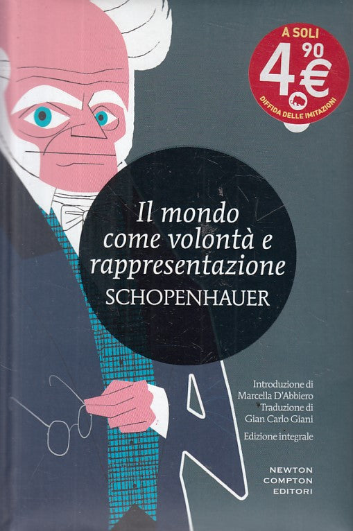 LN- MONDO COME VOLONTA' RAPPRESENTAZIONE- SCHOPENHAUER- NEWTON--- 2015- C- ZFS39
