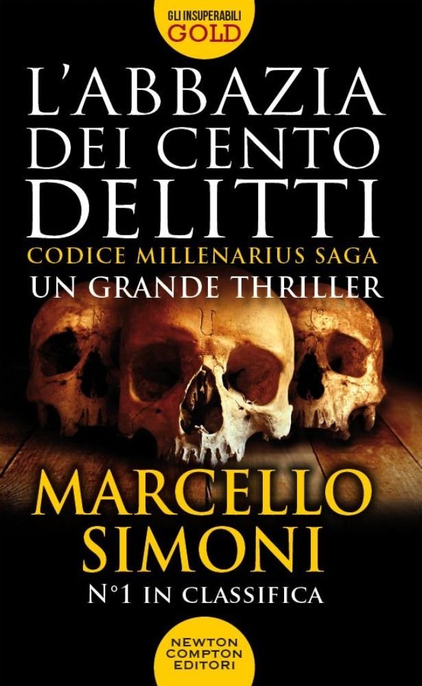 LN2- L'ABBAZIA DEI CENTO DELITTI- MARCELLO SIMONI- INSUPERABILI GOLD- CS- JXS119