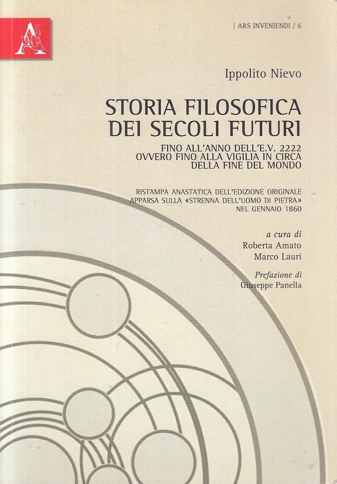 LS- STORIA FILOSOFICA DEI SECOLI FUTURI - NIEVO - ARACNE --- 2012 - B - YFS421