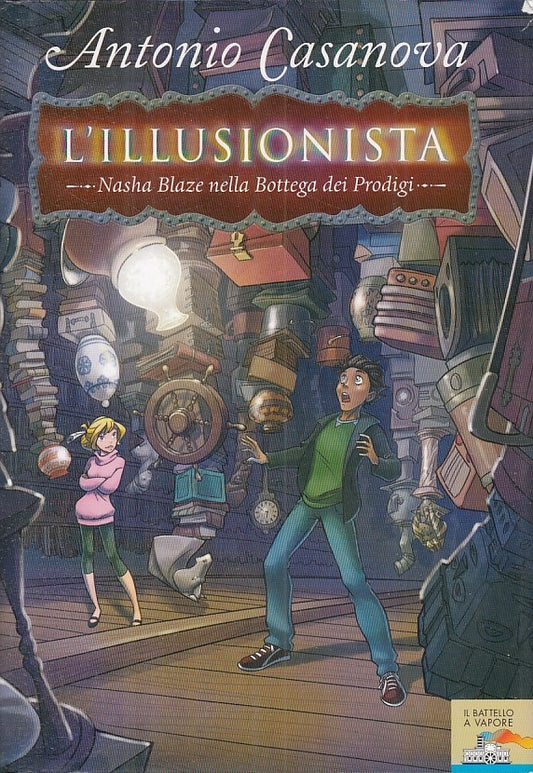 L'ILLUSIONISTA 2 NASHA BLAZE BOTTEGA PRODIGI-- PIEMME--- 2010 - CS - YFS479
