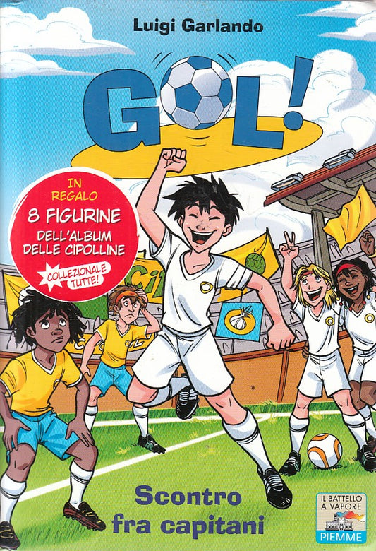 LN- GOL! N.34 SCONTRO CAPITANI FIGURINE -- PIEMME - BATTELLO -- 2013 - B - RGZ