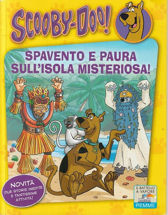 LB- SCOOBY DOO! SPAVENTO PAURA SULL'ISOLA MISTERIOSA-- PIEMME --- 2013 - B - RGZ