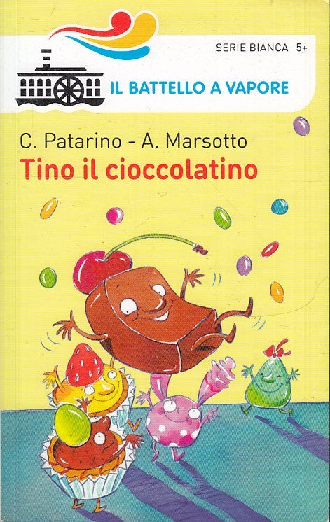 LN2- TINO IL CIOCCOLATINO- PATARINO MARSOTTO- BATTELLO A VAPORE BIANCA- B- JXS32