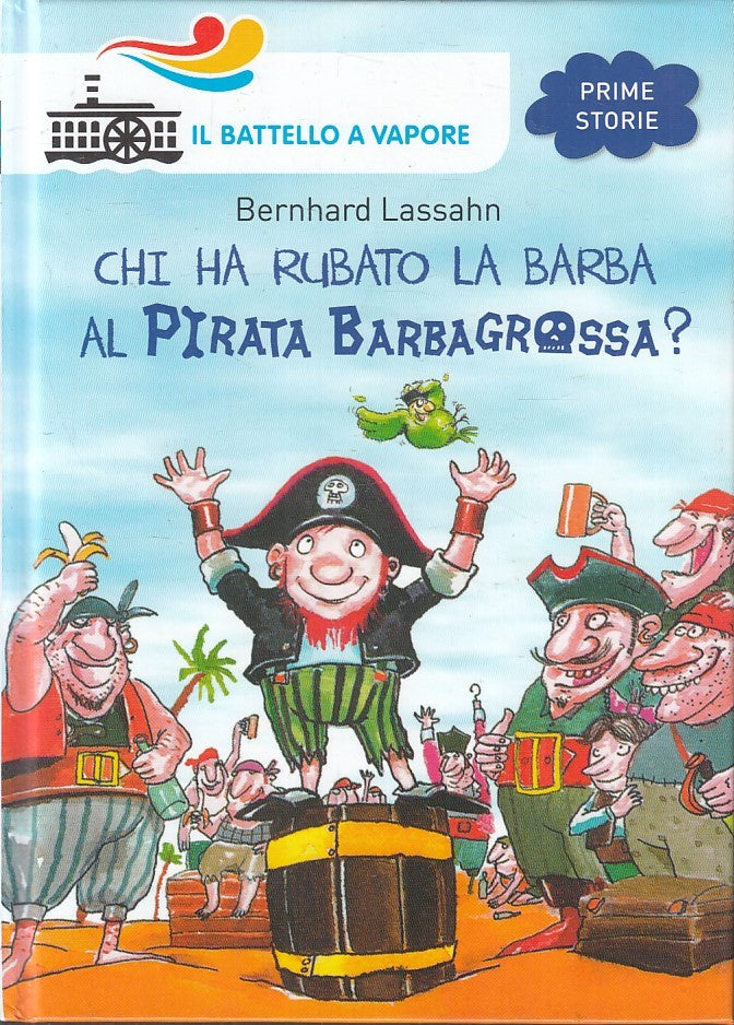 LB- CHI HA RUBATO LA BARBA AL PIRATA BARBAROSSA?- LASSAHN- PIEMME---- C- YFS373