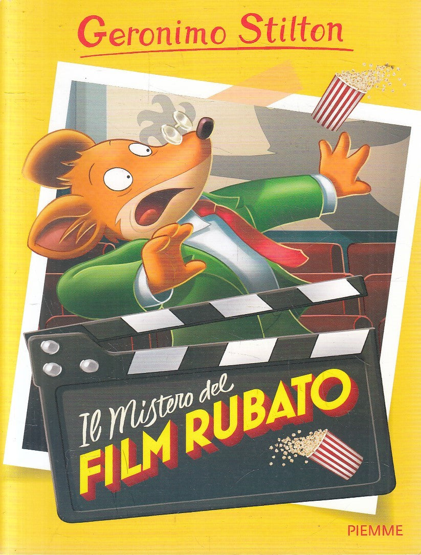 LN2- GERONIMO STILTON IL MISTERO DEL FILM RUBATO - PIEMME - B - JXS254