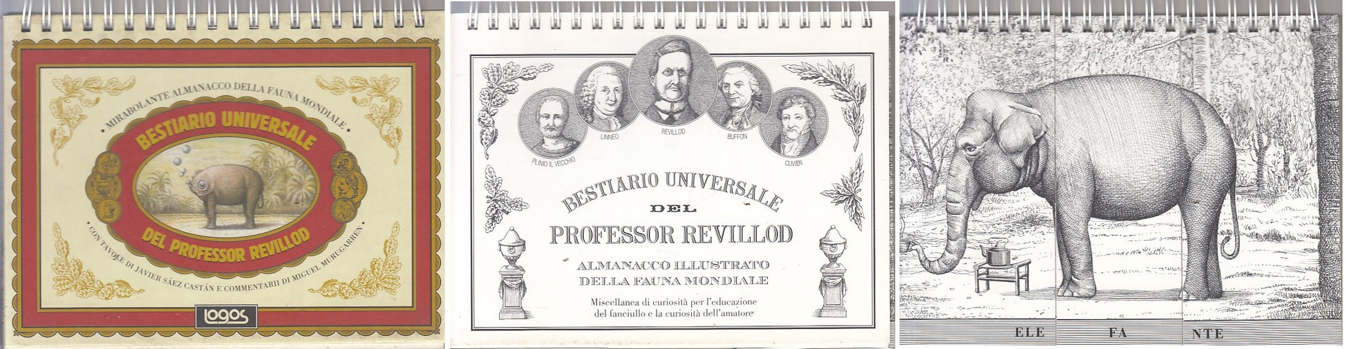 LZ- BESTIARIO UNIVERSALE DEL PROFESSOR REVILLOD -- LOGOS --- 2010 - C - YFS481