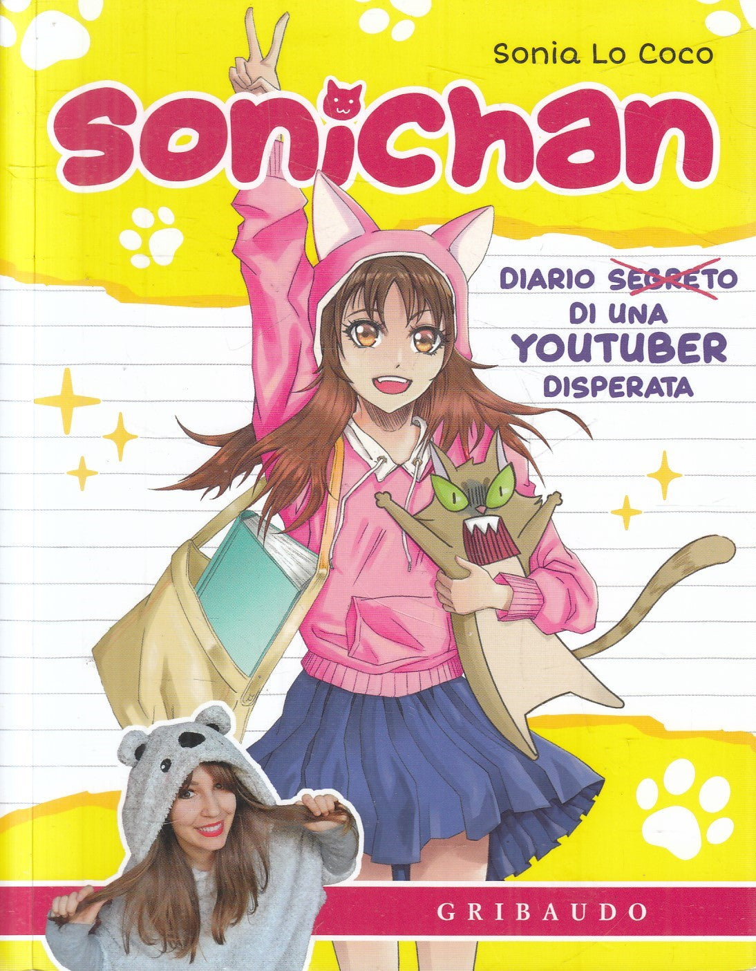 Sonichan diario di una youtuber disperata - Sonia Lo Coco - Gribaudo  - JXS328