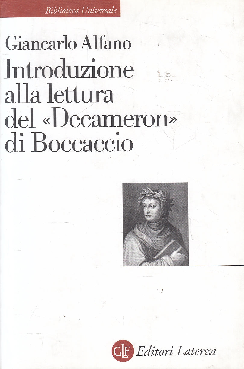 LS- INTRODUZIONE LETTURA DECAMERON BOCCACCIO- ALFANO- LATERZA --- 2014 - B - XFS