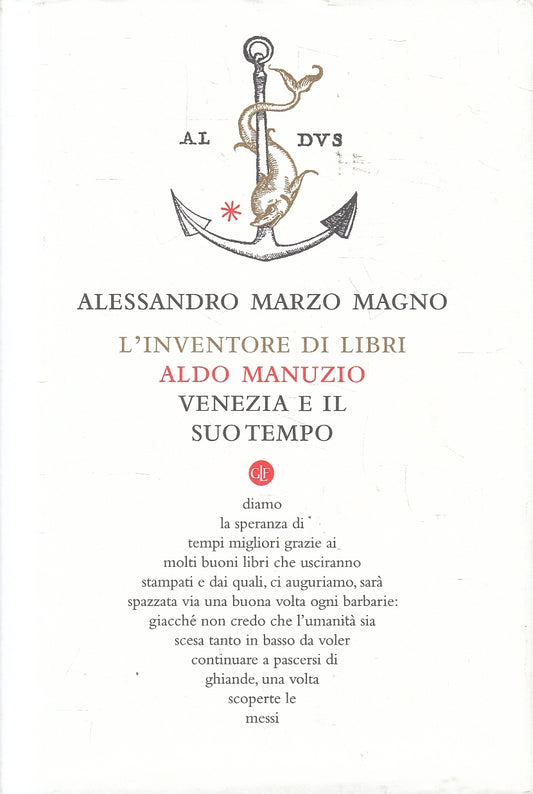 LS- INVENTORE DI LIBRI ALDO MANUZIO VENEZIA- MARZO MAGNO- LATERZA- 2020-CS-YPL17