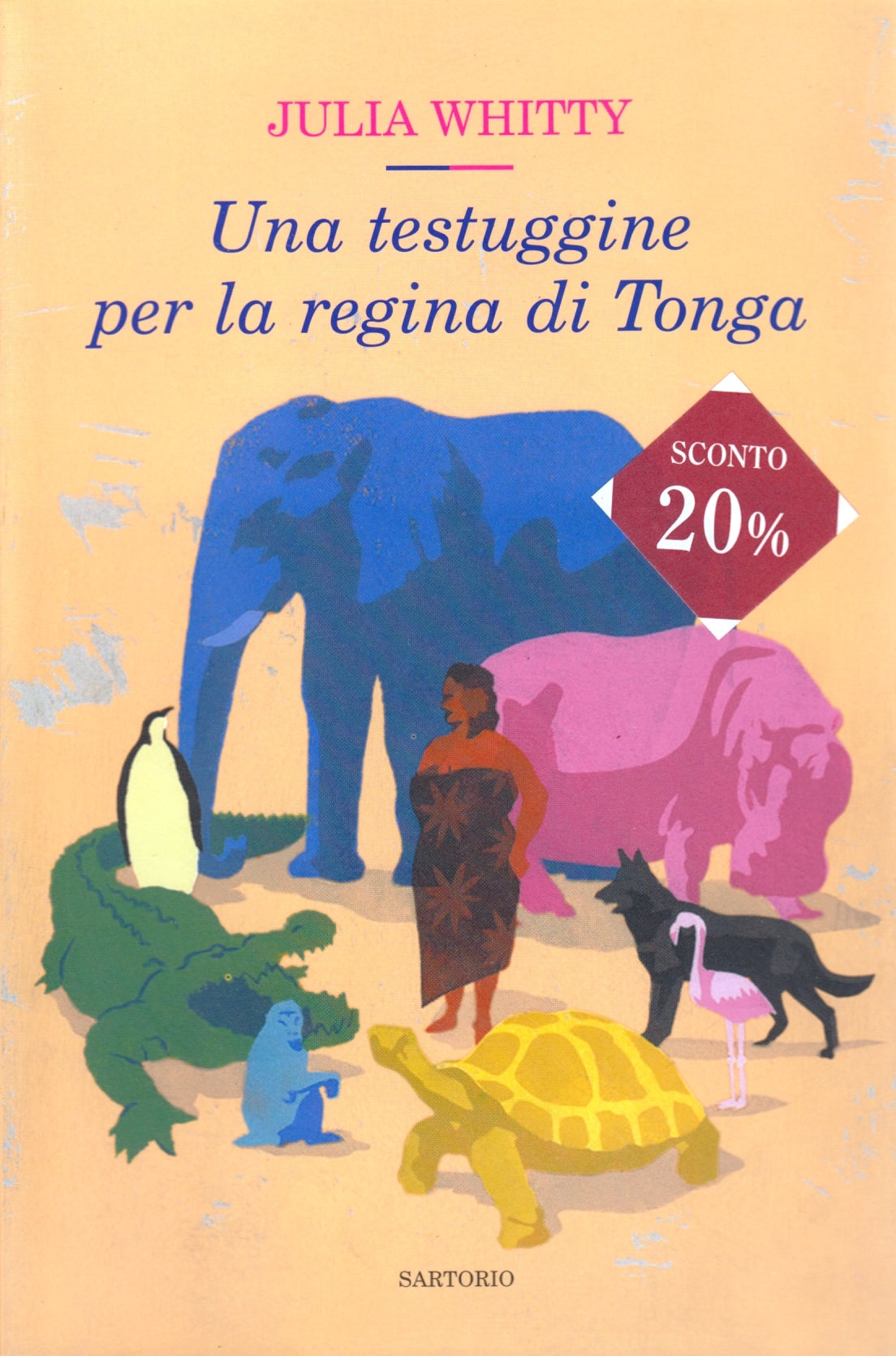 Una testuggine per la regina di Tonga - Julia Whitty - Sartorio - 1a ed.- ZFS115