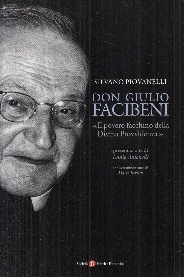 LS- DON GIULIO FACIBENI "POVERO FACCHINO" - PIOVANELLI - SEF --- 2008 - B - ZTS5