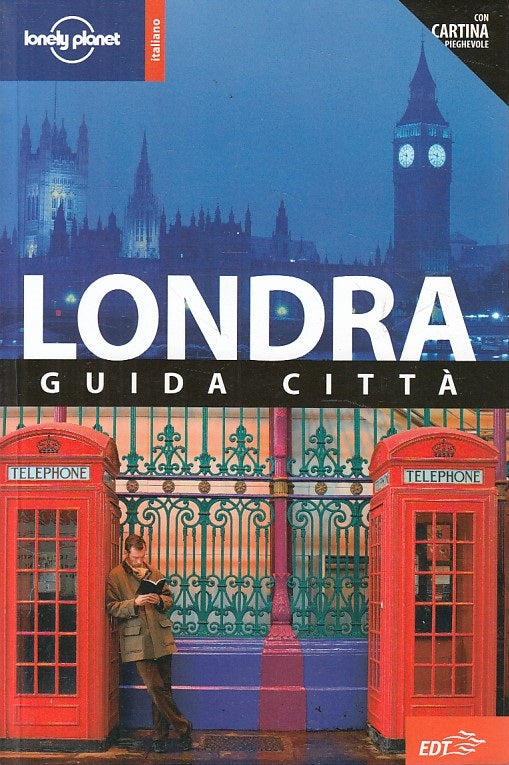 LV- LONDRA GUIDA CITTA' LONDON -- LONELY PLANET EDT --- 2010 - B - YFS583