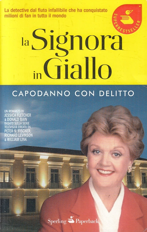 LG- LA SIGNORA IN GIALLO CAPODANNO CON DELITTO-- SPERLING PAPERBACK---- B- YFS40