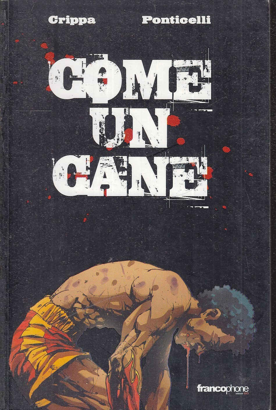 LB- COME UN CANE - CRIPPA PONTICELLI - EDIZIONI BD - FRANCOPHONE -- 2007- B- VHX