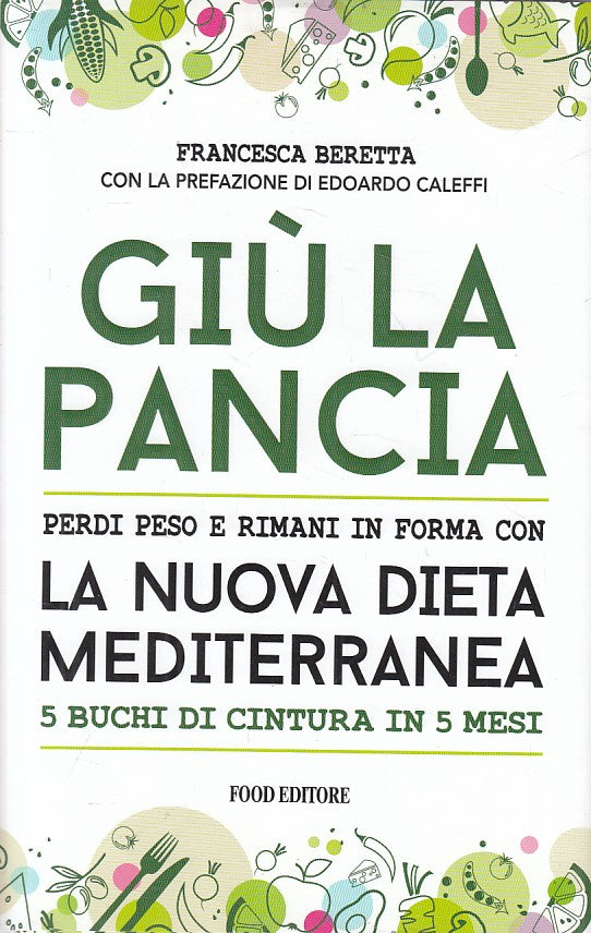 LK- GIU' LA PANCIA PERDI PESO - BERETTA - FOOD EDITORE --- 2019 - CS - YFS626