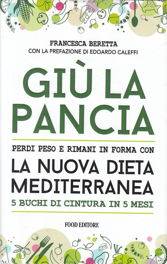 LK- GIU' LA PANCIA PERDI PESO - BERETTA - FOOD EDITORE --- 2019 - CS - YFS626