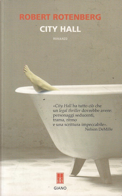 LN- CITY HALL - ROBERT ROTENBERG - GIANO -- 1a ED. - 2009 - B - ZFS111