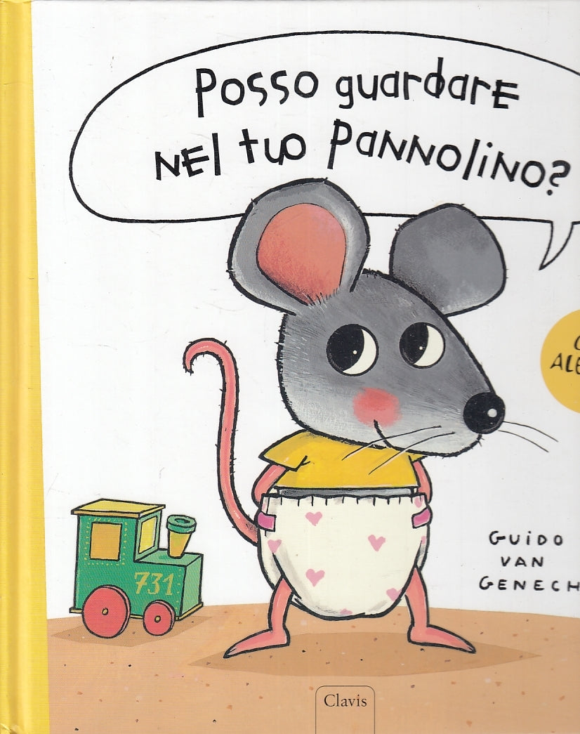 LB- POSSO GUARDARE NEL TUO PANNOLINO- GUIDO VAN GENECHTEN- CLAVIS--- 2011- C-RGZ