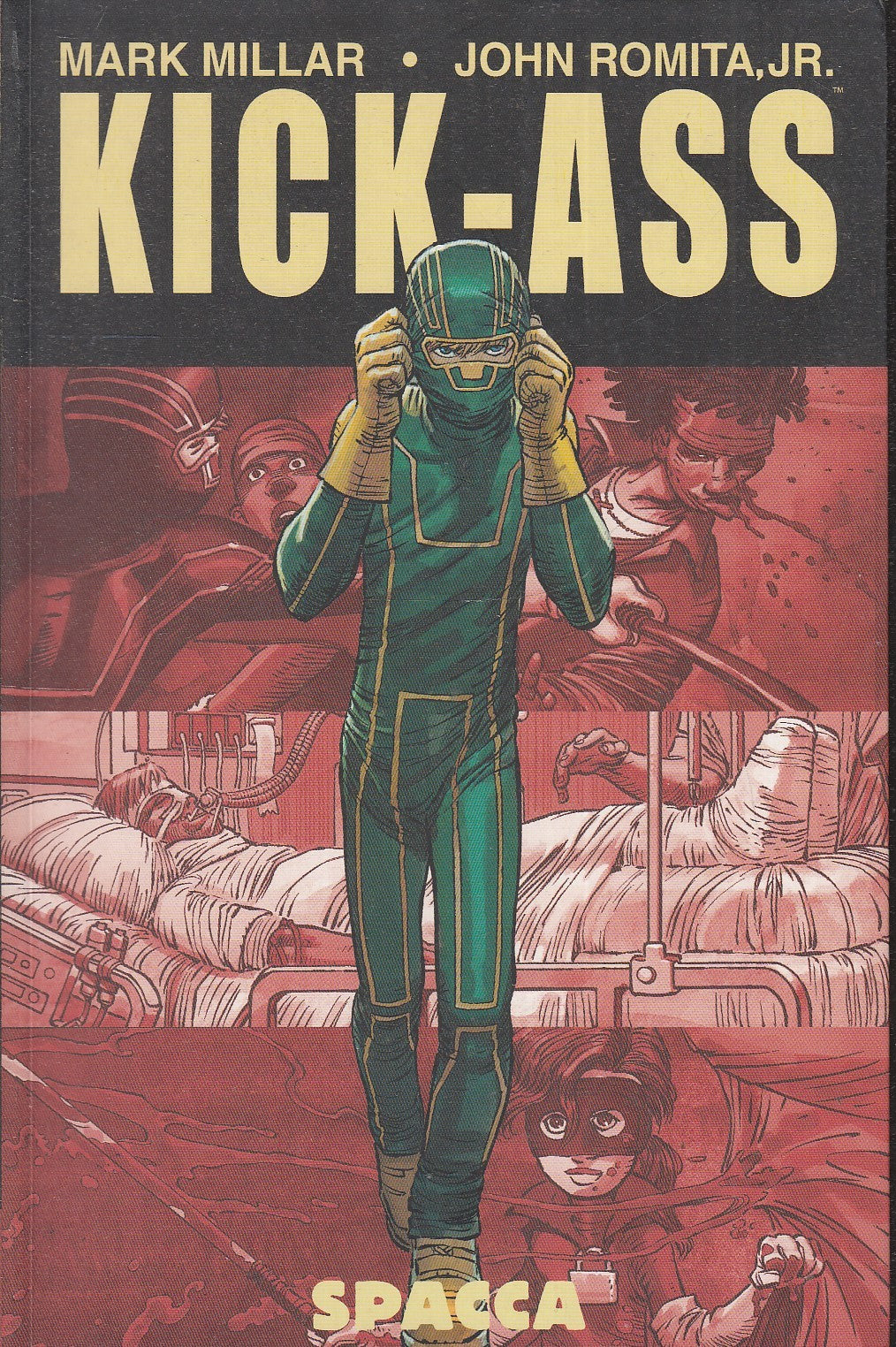 LB- KICK-ASS 1/2 SPACCA OMBRE ROSSE - MILLAR JOHN ROMITA- PANINI--- 2009- B- VHX