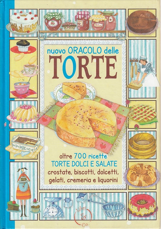 LK- NUOVO ORACOLO DELLE TORTE 700 RICETTE -- LIBRI & CO. --- 2011 - C - YFS476