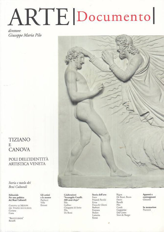 Arte Documento Rivista N.29 Tiziano e Canova - Giuseppe Pilo - Marcianum- ZFS130
