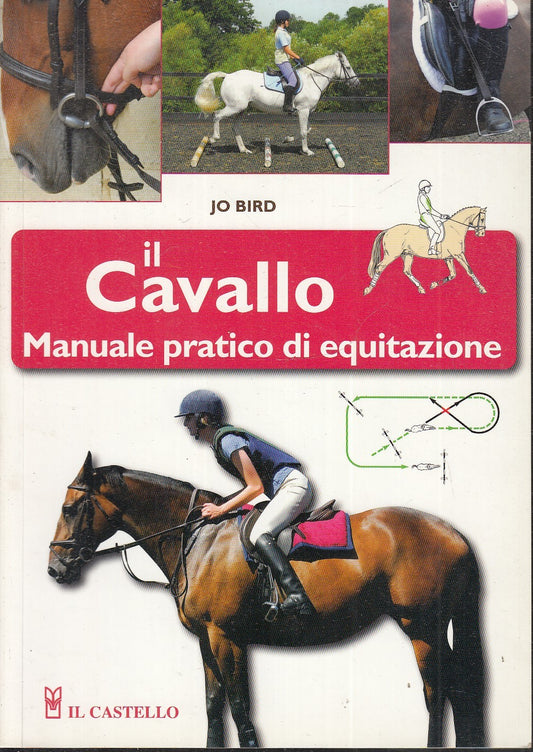 LZ- IL CAVALLO MANUALE PRATICO EQUITAZIONE - JO BIRD- CASTELLO--- 2002- B- ZFS95