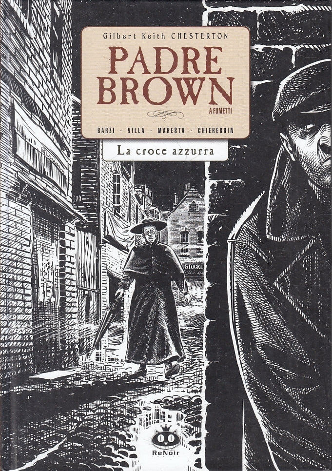 LB- PAFRE BROWN LA CROCE AZZURRA A FUMETTI - CHESTERTON- RENOIR--- 2014- C- TDX