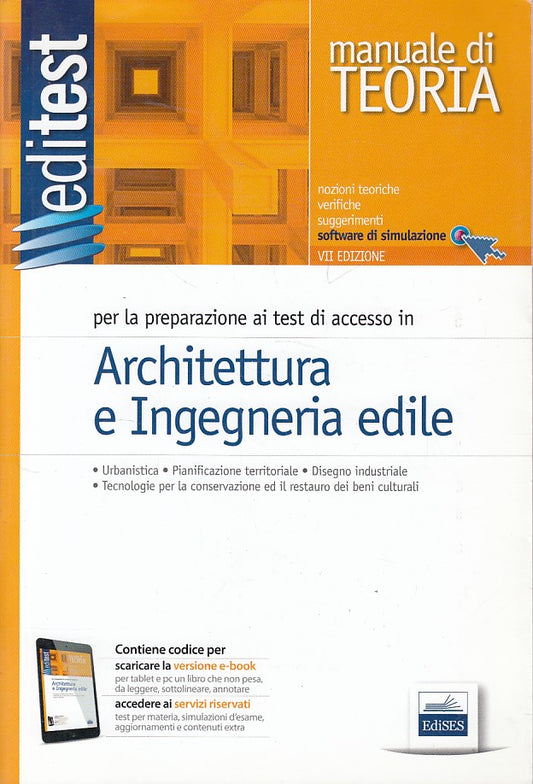 LZ- MANUALE TEORIA ARCHITTETURA INGEGNERIA EDILE -- EDISES --- 2018 - B - ZDS475