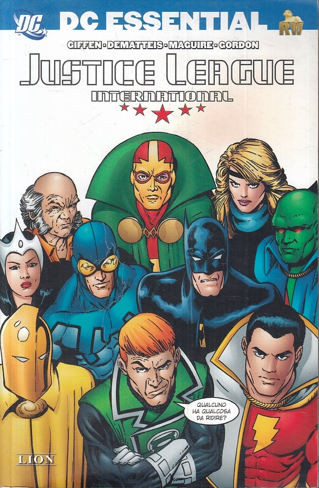 FV- JUSTICE LEAGUE INTERNATIONAL VOLUME 1 - GIFFEN - LION DC ESSENTIAL - B- VNX