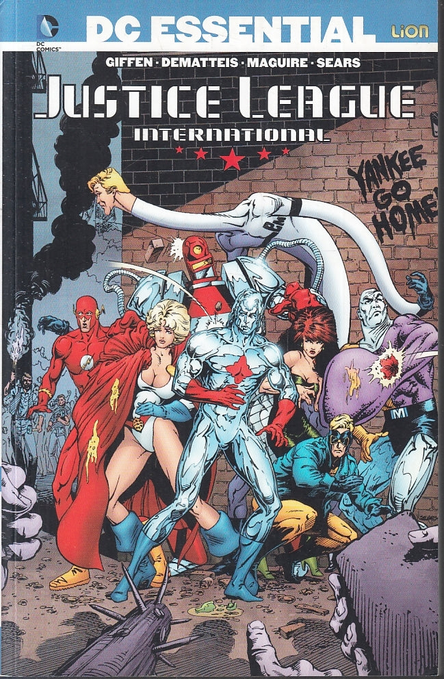 FV- JUSTICE LEAGUE INTERNATIONAL VOLUME 3 - GIFFEN - LION DC ESSENTIAL - B- VNX