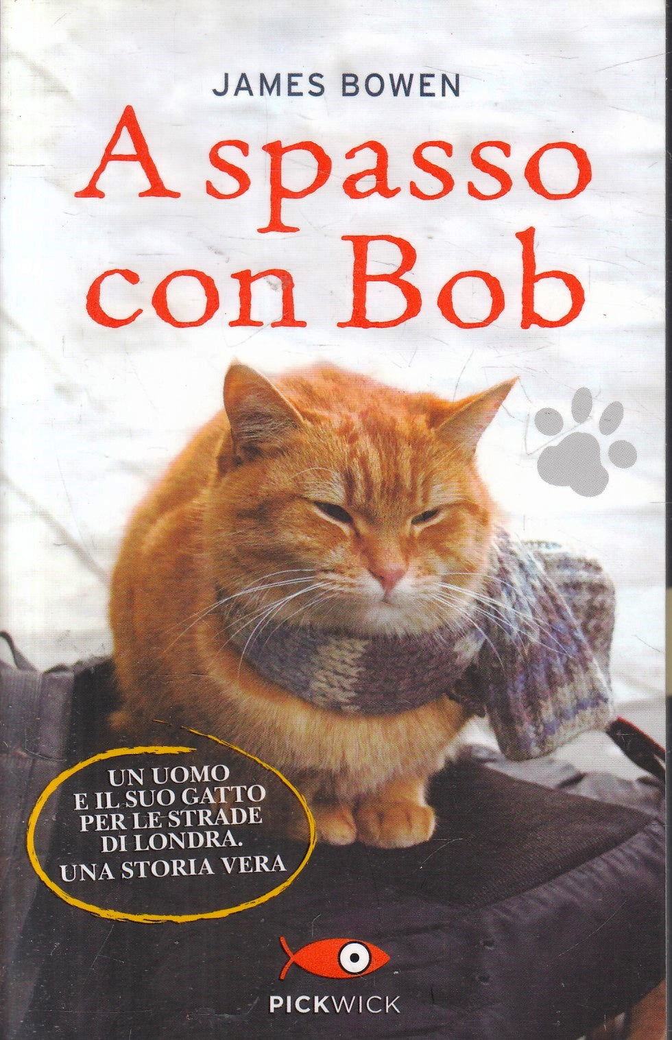 LN- A SPASSO CON BOB - JAMES BOWEN - PICKWICK -- 1a ED. - 2013 - B - ZFS76