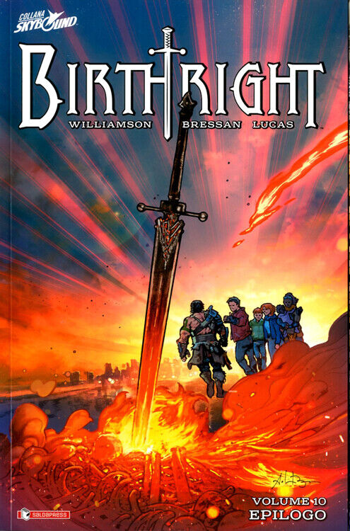 FV- BIRTHRIGHT 10 EPILOGO - WILLIAMSON BRESSAN LUCAS - SALDAPRESS -- B - R23