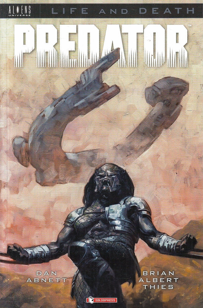 FV- ALIENS UNIVERSE LIFE AND DEATH volume 1 PREDATOR -- SALDAPRESS- 2017- B- F23