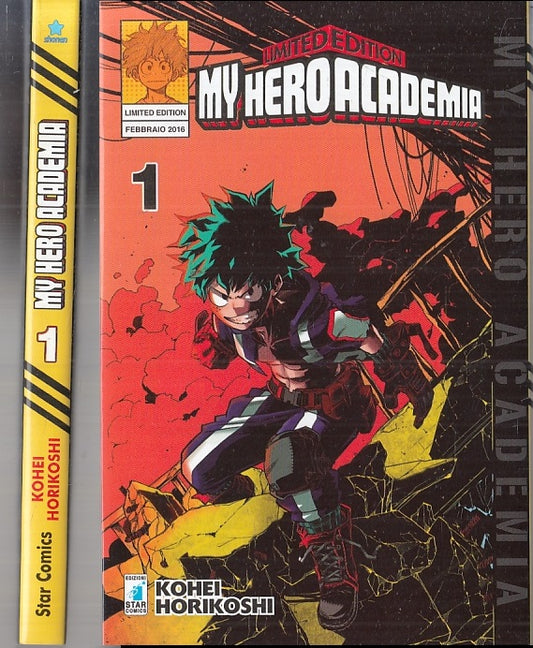 LB- MY HERO ACADEMIA NUMERO 1 VARIANT LIMITED ED.- STAR COMICS - 2016 - BS - VDX