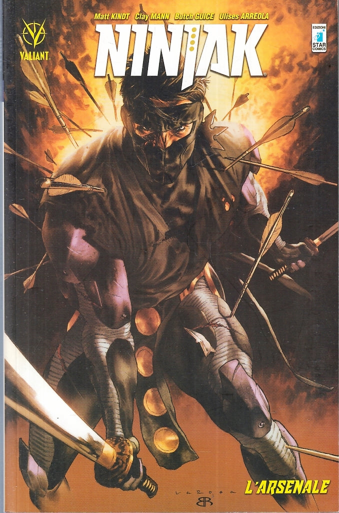 FV- NINJAK VOLUME 1 L'ARSENALE -- STAR COMICS VALIANT - 2017 - B - VMX