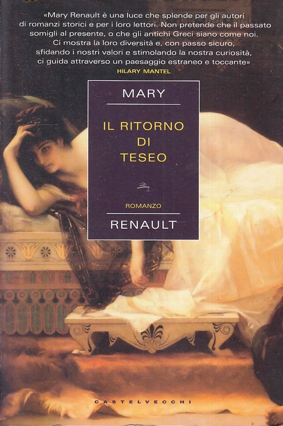 LN- IL RITORNO DI TESEO - MARY RENAULT - CASTELVECCHI --- 2015 - B - YFS187