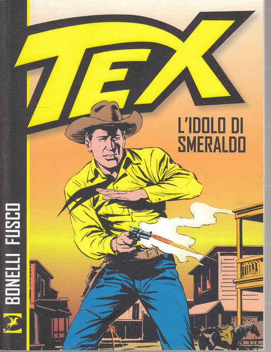 FB- TEX L'IDOLO SMERALDO - BONELLI FUSCO -- 1a EDIZIONE 2016 - B - M25