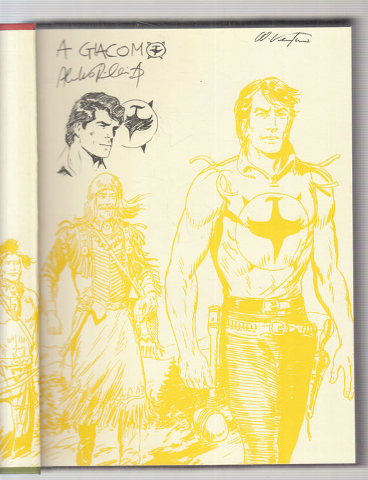 FB- IO SONO ZAGOR DISEGNO AUTOGRAFO PICCINELLI - VENTURI - BONELLI- 2018- C- G24