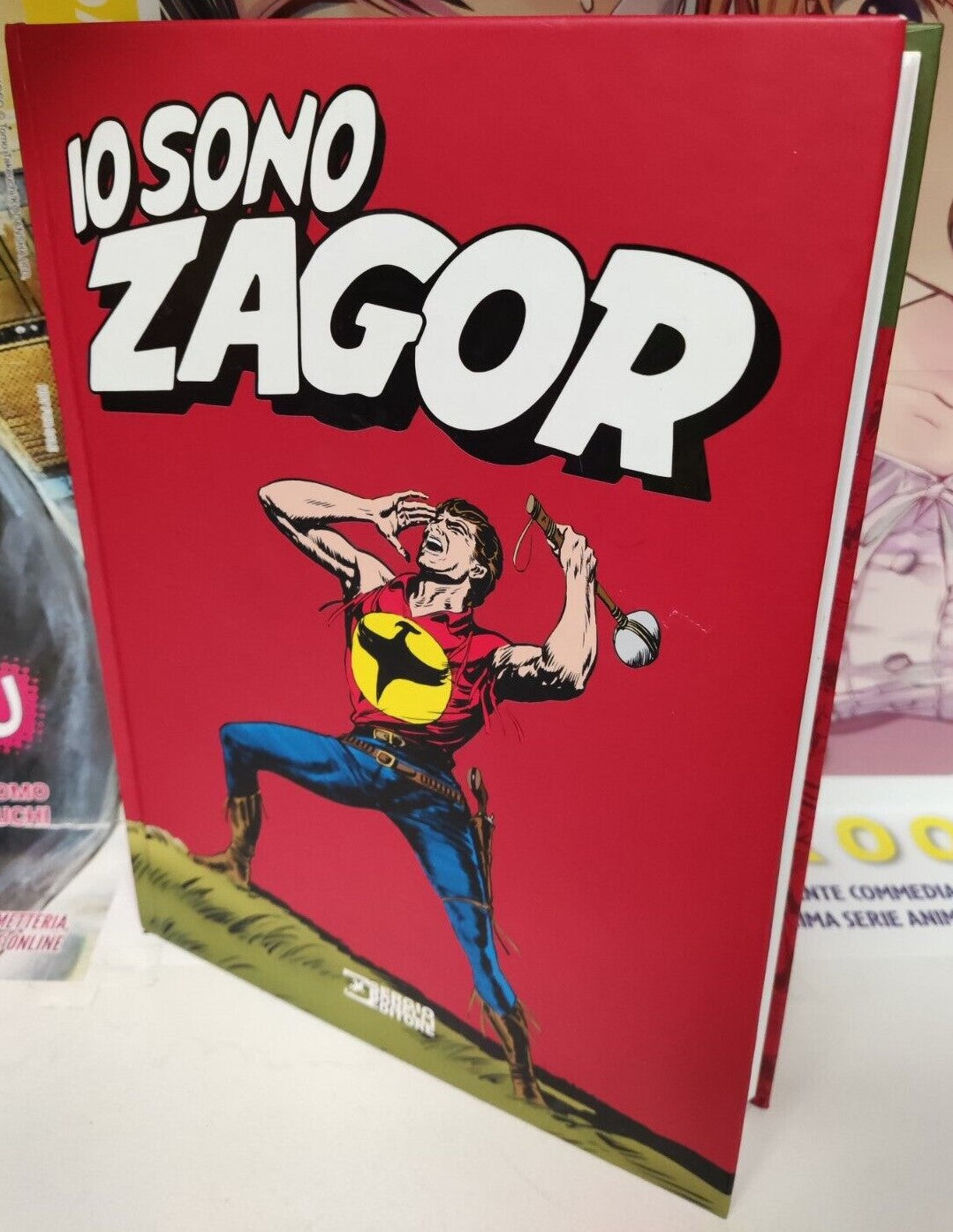 FB- IO SONO ZAGOR DISEGNO AUTOGRAFO PICCINELLI - VENTURI - BONELLI- 2018- C- G24