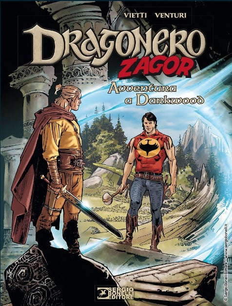FV- DRAGONERO AVVENTURA A DARKWOOD CARTONATO NUOVO -- BONELLI - 2019 - C - QDX