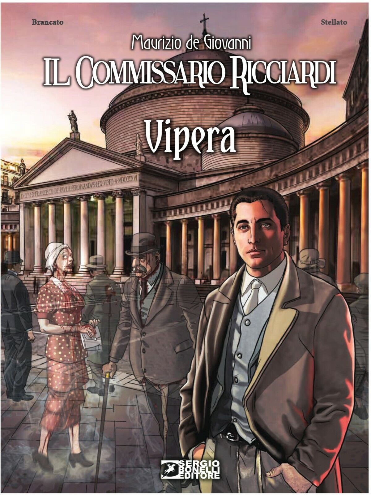 FV- COMMISSARIO RICCIARDI VIPERA - DE GIOVANNI - BONELLI - 2021 - C -B24