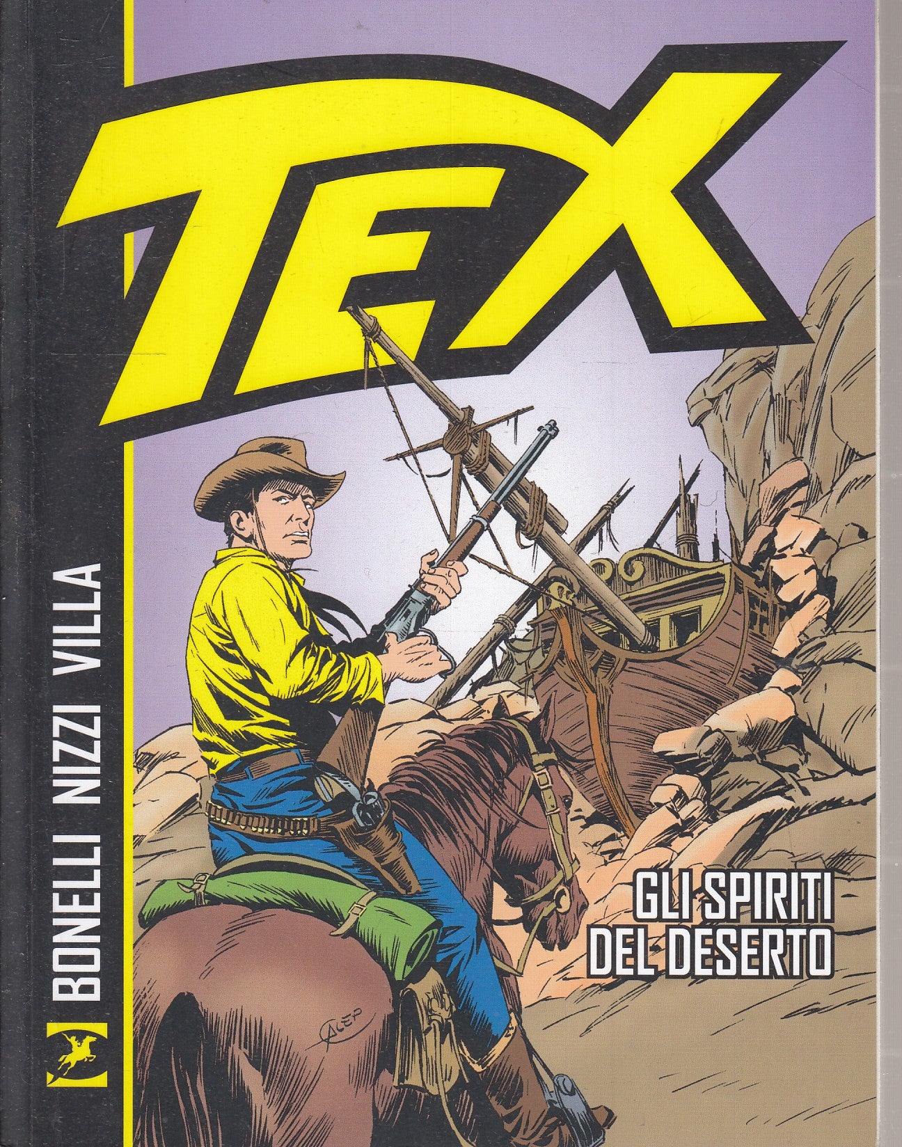 FB- TEX GLI SPIRITI DEL DESERTO - BONELLI NIZZI VILLA-- 1a EDIZIONE 2021- B- M25