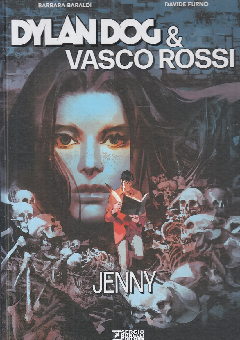 LB- DYLAN DOG & VASCO ROSSI JENNY CARTONATO- BARALDI FURNO'- BONELLI- 2021- C- VGX