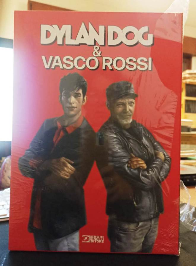 LB- DYLAN DOG & VASCO ROSSI 3 VOLUMI CONFANETO NUMERATO -- BONELLI- 2021- C