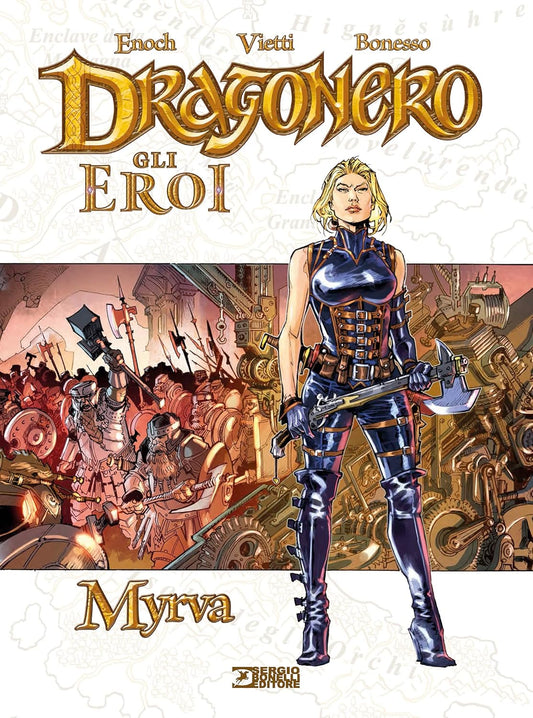 FB- DRAGONERO GLI EROI MYRVA - BONELLI - 2023 - C - N25