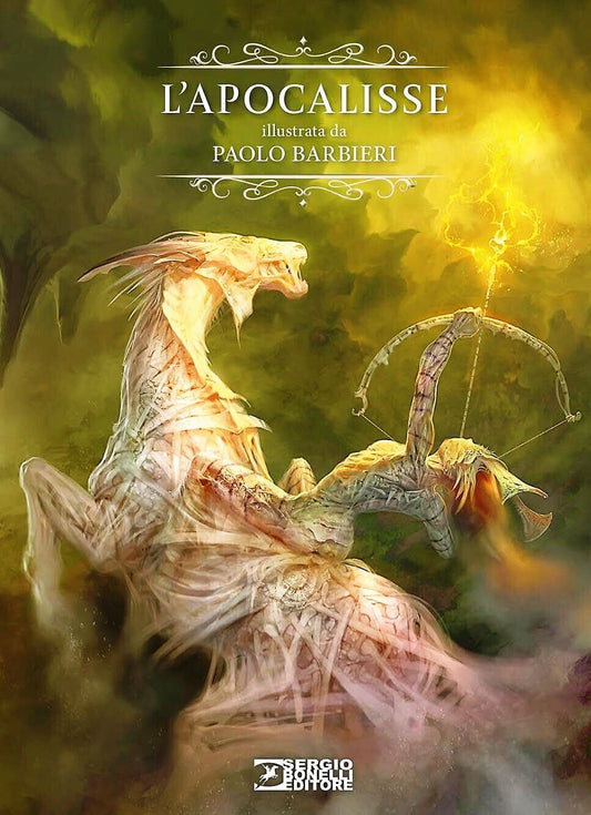 FV- L'APOCALISSE illustrata da PAOLO BARBIERI CARTONATO-- SERGIO BONELLI- C- L23