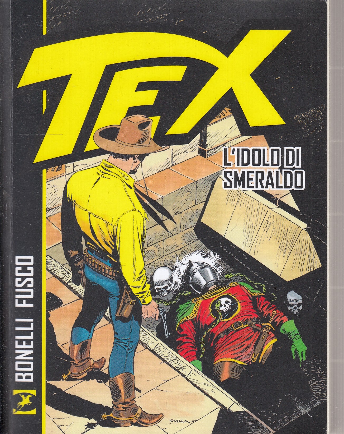 FB- TEX L'IDOLO SMERALDO - BONELLI FUSCO -- 2a EDIZIONE 2023 - B - M25