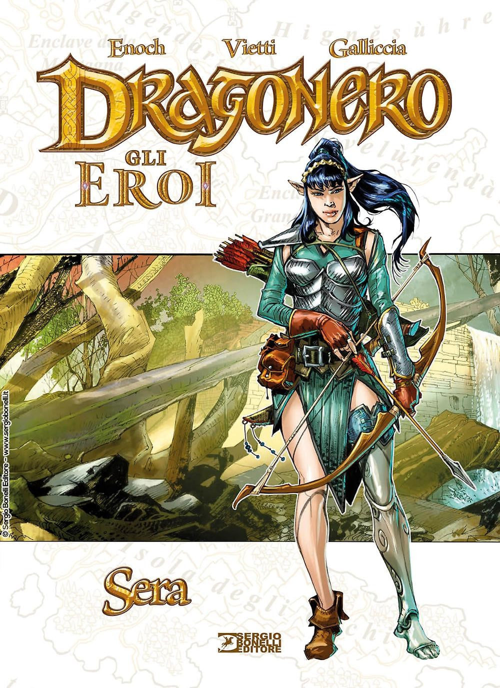 FB- DRAGONERO GLI EROI SERA - ENOCH VIETTI GALLICCIA - BONELLI - 2024- C - E25