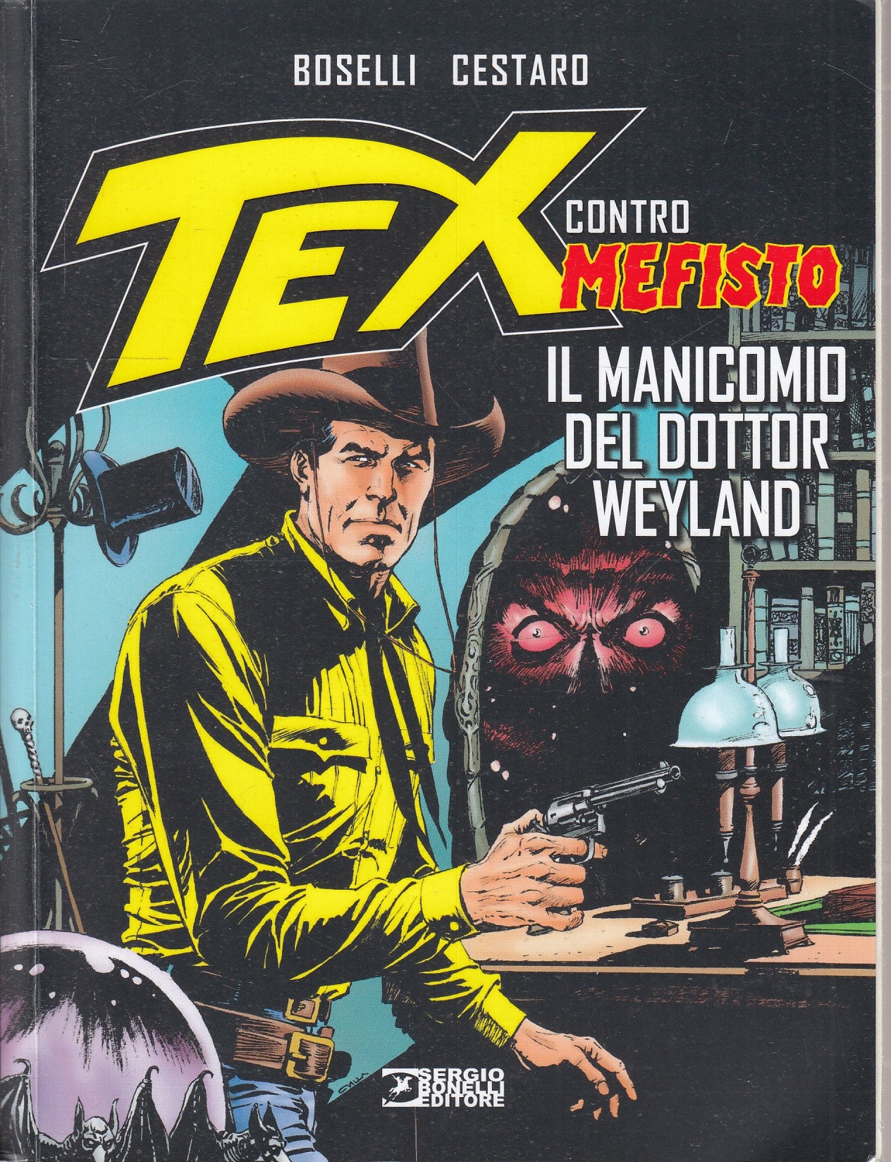 FB- TEX CONTRO MEFISTO MANICOMIO DOTTOR WEYLAND - BOSELLI CESTARD - BONELLI- M25